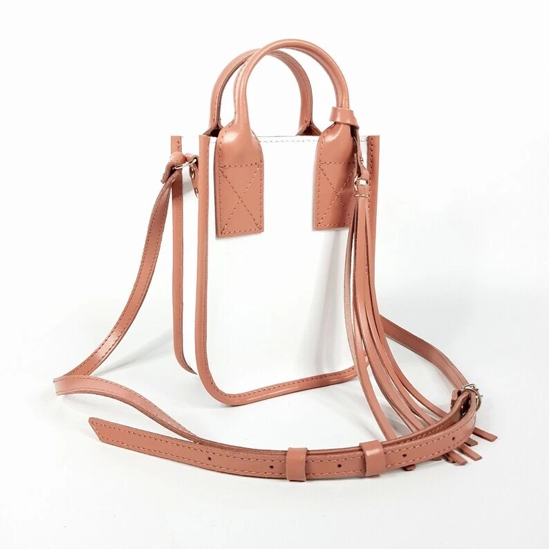 COACH Borsa a mano donna in pelle multicolore tracolla borsa a tracolla mini tote laidies borsetta