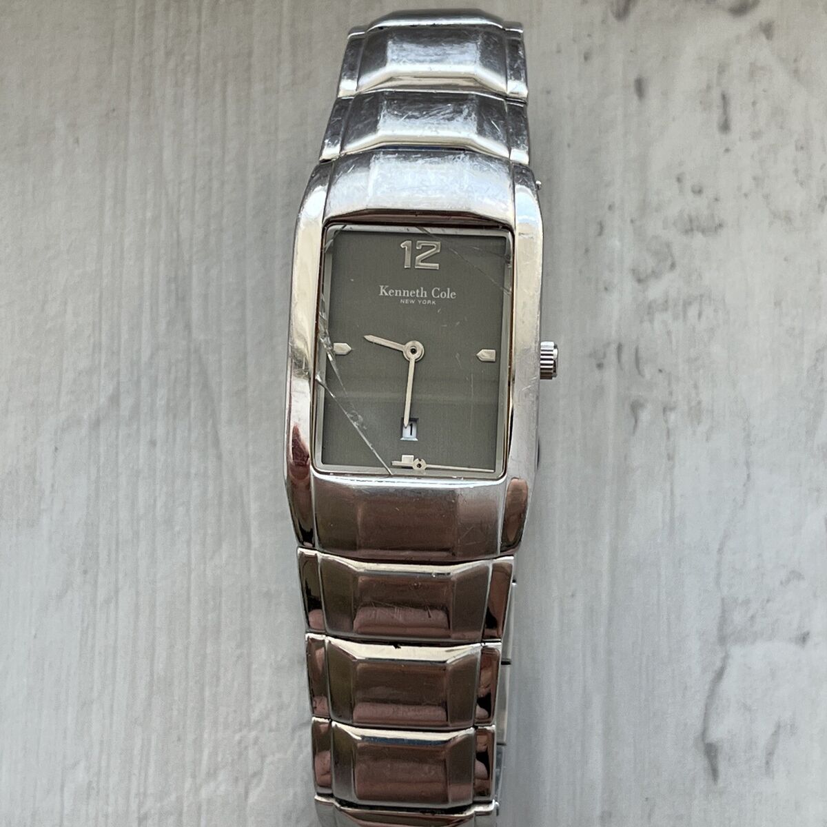 Men's KENNETH COLE New York All Steel Rectangular Dial 26mm Men's KENNETH COLE New York All Steel Rectangular Dial 26mm