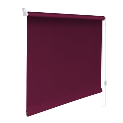 Mini-Rollo Klemmfix Klemmrollo Easyfix Sichtschutz - Höhe 50 cm lila