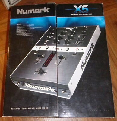 Numark ヌマーク X5 DJミキサー レア X5 | Numark