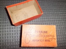 BOX for Vintage Perrine Free-Stripping Automatic Fly Reel made in USA