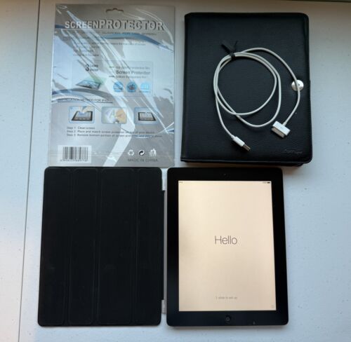 Apple iPad 2 32GB, Wi-Fi, 9.7in Silver Model A1395 Nice Condition