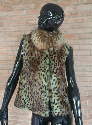 Fuchs Pelzweste und Ziegenbock Fox Fur Jacket Fuchsfell Kind