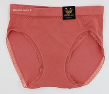 NWT Wacoal 871374 B-Smooth Pretty" Seamless Nylon Hi-Cut Panty, Coral 539 