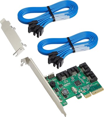 High Point RocketRAID 640L Internal 4 SATA Port PCI-Express 2.0 x4 SATA 6Gb/s RA