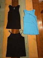 Girl's Wonder Nation Tank Tops Lot Of 3 Size 6-6X