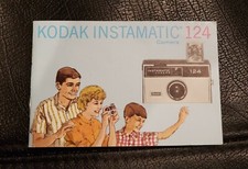 NEW Vintage Kodak Instamatic 124 Camera Manual Free Shipping