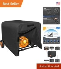 Universal 600D Polyester Generator Cover 38"L x 30"W - Weatherproof Protection