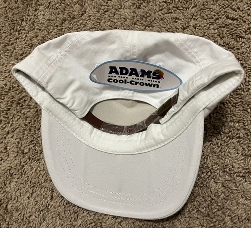 NWT Duke’s Mayo Football Hat Baseball Cap White Strapback NEW - Picture 2 of 5