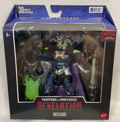 Masters Of The Universe Skelegod He-Man Action Figure Revelation Masterverse