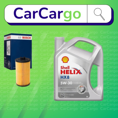 BOSCH Service Kit Fit Vauxhall Insignia 1.6 D Diesel 2017-2023 Filter Shell Oil