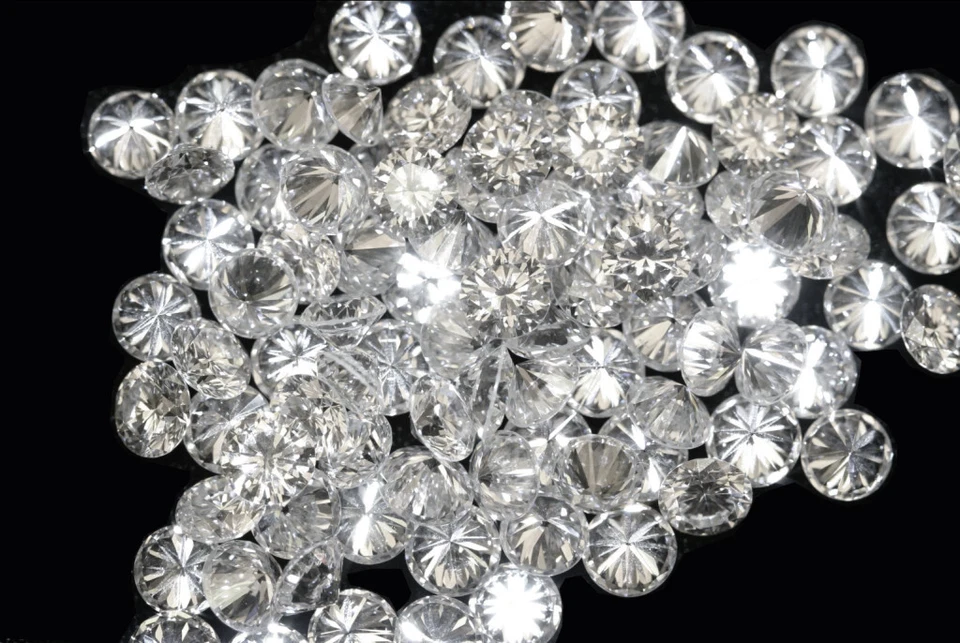 Real Natural Loose Diamond Round 50 Pcs Lot I1-I3 Clarity G-H White Color  Q01 - Image 4 of 4