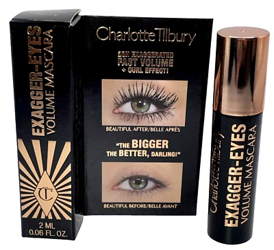 Charlotte Tilbury Exagger-Eyes Volume Mascara 0.06oz, 2ml  Black MINI