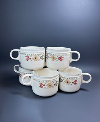 Six Studio Nova Timberline Coffee Cups Y2318 In Excellent Condition