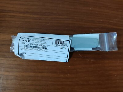 2x Cisco AIR-ANT2524DG-R Netzwerkantenne RP-TNC 4 dBi NEU 2,4/5GHz