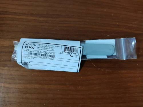 8x Cisco AIR-ANT2524DG-R antenna di rete RP-TNC 4 dBi NUOVO 2.4/5 GHz