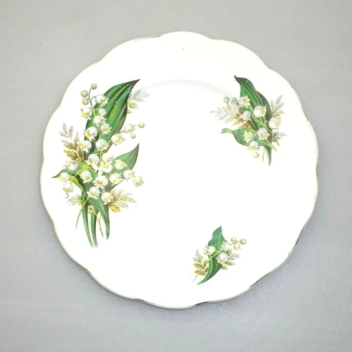 Vintage Queen Anne China Side Plate - Lily of the Valley