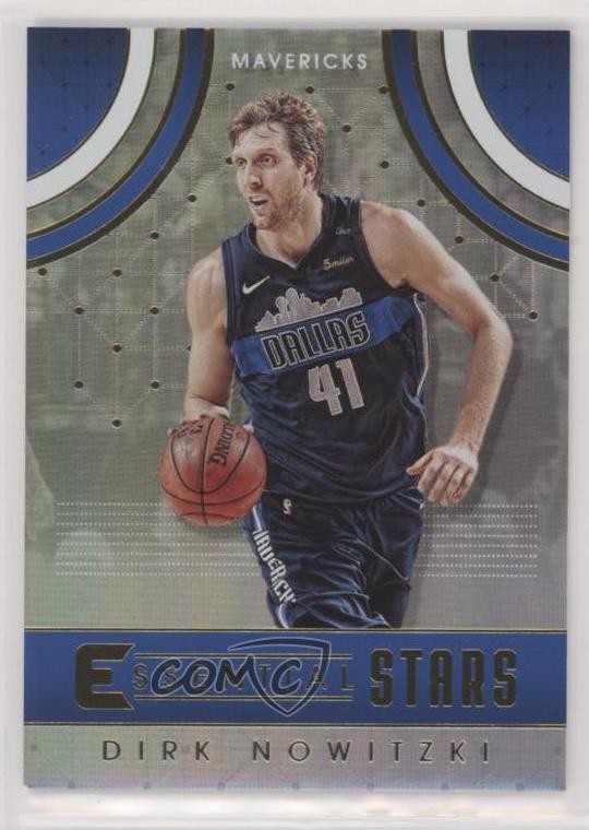 2017-18 Panini Essentials Essential Stars Dirk Nowitzki #ES-21 HOF 4l3