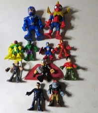 Imaginext and Other Super Hero Toys, Lot of 11 Toys