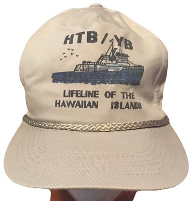 San Sun *HTB/YB Lifeline Of The Hawaiian Islands* Gray Adjustable Cap Hat