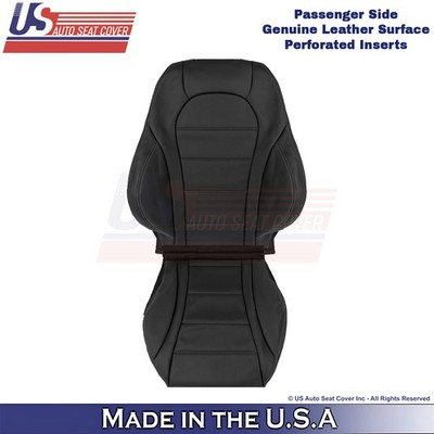 2016-2021 For Mercedes-Benz GLC Genuine Leather Passenger Side Covers BLK/White