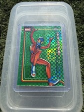 2026 Topps Chrome Marvel #160 Spider-Boy Hulk Green X-Fractor 19/99