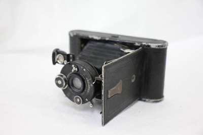[Item with ] Voigtlander Rollette Doppel Radiar 80mm F6.8 bellows camera e1281