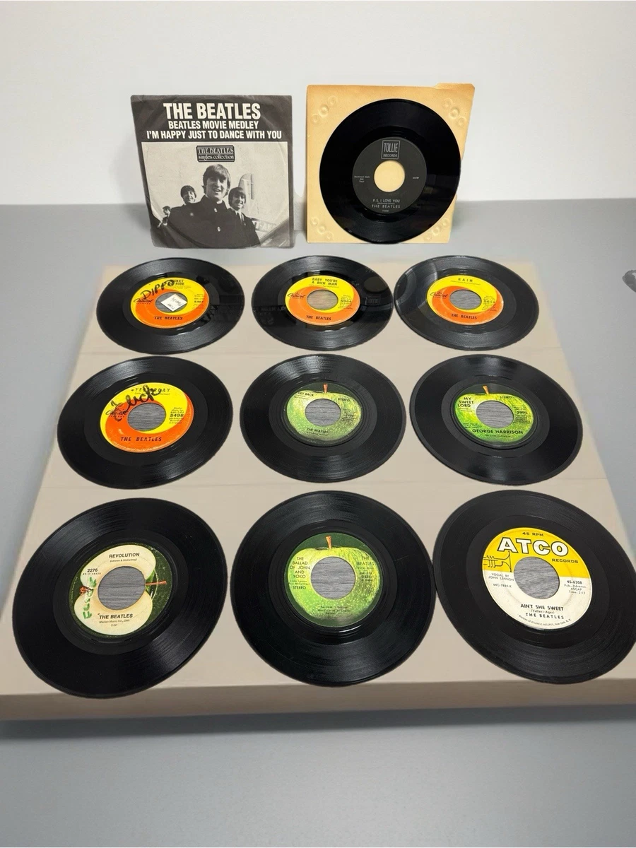 ビートルズ 45RPMレコード The Beatles Single 45 RPM Speed Vinyl Records for sale | eBay