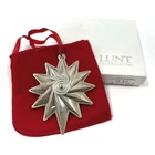 VNTG 1999 Lunt Silversmiths Sterling Silver Star Happy Holidays Ornament 23.81g