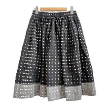 COMME DES GARCONS Black Polka Dot Skirt Size XS