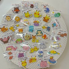Pokemon Cute Baby Sticker Lot of 40 pcs - NEW