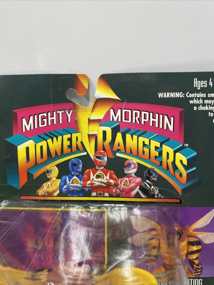 Bandai Mighty Morphin Power Rangers Stinger Shooting Grumble B Evil Space Aliens - Image 4 of 4