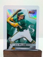 2025 Bowmans Best Rookie Refractor Jacob Wilson 31 Athletics RC