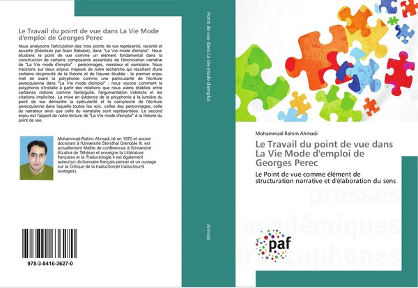 Mohammad-Rahim Ahmadi | Le Travail Du Point De Vue Dans La Vie Mode D'emploi...-image