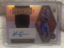 Khalil Shakir 2022 Legacy Futures Silver RPA Rookie Patch Auto #223/249 Bills RC
