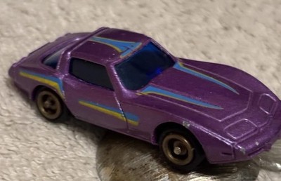 1980 s Rare Unbranded'70s Chevrolet Corvette Metallic Purple Chevy Blackwall