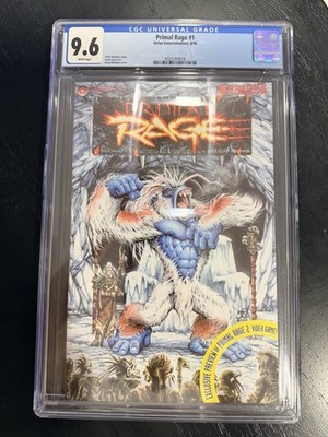 PRIMAL RAGE #1 first COMIC URTH Monsters 1994 Violent Atari PR-2 Preview CGC 9.6