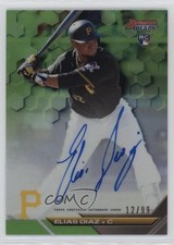 2016 Bowman's Best of Green Refractor 12/99 Elias Diaz #B16-ED Auto 1n1m
