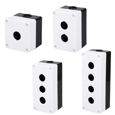 Waterproof 22mm Hole Push Button Switch Box ABS Plastic Control Enclosure