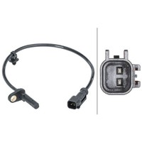 Sensor Raddrehzahl 2-Polig Aktiver Sensor Hella FüR U.A. Ford Transit