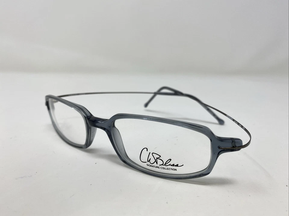 Marco de gafas de borde completo de plástico gris humo CW Bliss URBAN GR 49-18-140 A513 Foto 2 de 4