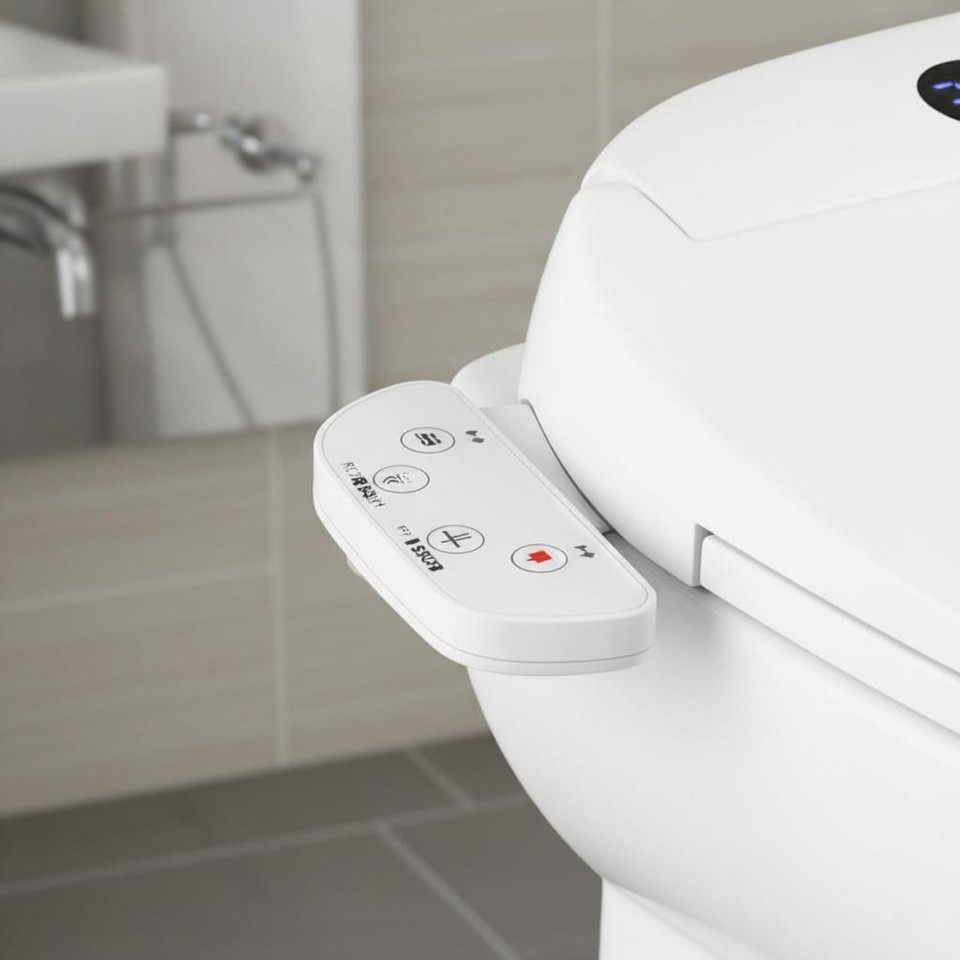 Electric Bidet Toilet Seat Heated Bidet Toilet Seat Night Light | eBay