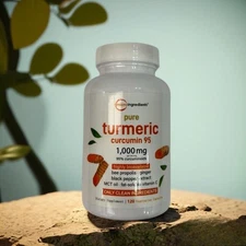 Micro Ingredients Turmeric Curcumin Supplement 1,000mg,120 Veggie Capsules Vegan