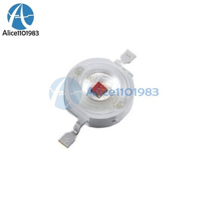 20PCS 1W Red Led Chip High Power LED Beads 50LM Red NEW *tm