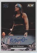 2023 Upper Deck AEW All Elite Wrestling Auto Kris Statlander #5 Auto 0q3