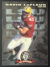 1997 Score Board Rookies - David LaFleur LSU Rookie Card #88. rookie card picture