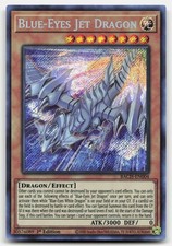 Blue-Eyes Jet Dragon BACH-EN004 Secret Rare Near Mint 1st Edition