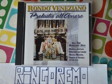 Cd Rondo' Veneziano Preludio All' Amore