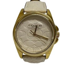 COACH CA.150.7.34.2316 Case Size 4.2 ×3.7cm Used Watch #21025