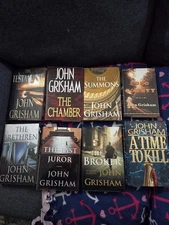 A Book Lot of 16 John Grisham Novels- See Description for Titles